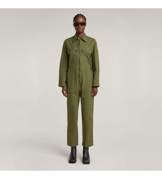 Mono Multi Zip Winter verde (XS), Casual, Algodón, Manga larga, G-Star outlet 2024.