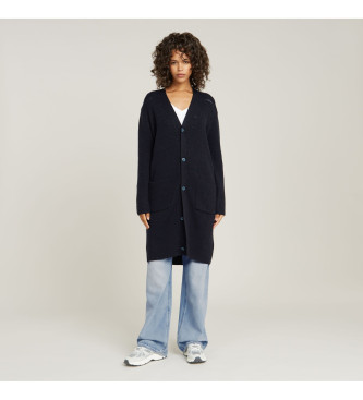 G-Star para mujer. D26497-4428-3873 Cárdigan Oristel Knit marino (XXS), Casual, Acrílico, Sostenible