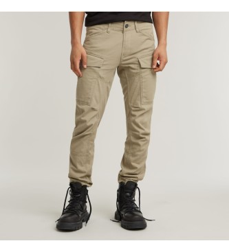Pantaloón Cargo 3D Regular Tapered beige (30/34), Casual, Algodón