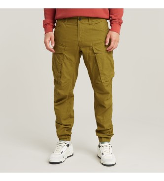 G-Star para hombre. D24735-D929-248 Pantalón Cargo 3D Regular Tapered Cuffed marrón (31/32), Casual, Algodón
