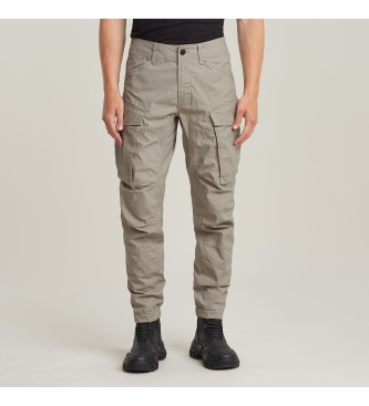 G-Star para hombre. D24735-D929-G106 Pantalón Cargo 3D Regular Tapered Cuffed gris (33/34), Casual, Algodón