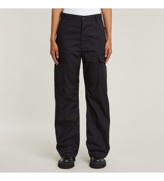 Pantalón Regular Cargo negro (25), Casual, Algodón, G-Star outlet 2024.
