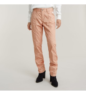 G-Star för kvinnor. D24597-D574-G373 Sportiga byxor i nude (32), Casual, Bomull, Lyocell, Naken