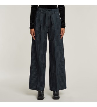 Pantalón Paperbag marino (29), Casual, Poliéster Reciclado, Sostenible, G-Star outlet 2024.