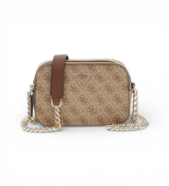 Guess para mujer. HWBG9672140 Bandolera Mini Noelle marrón (OSFA), Casual, Poliuretano