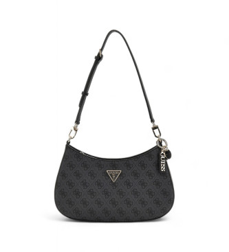 Guess para mujer. HWBG7879180 Bolso al hombro noelle con logo 4g negro (OSFA), Casual, Poliuretano, Guess outlet 2024.