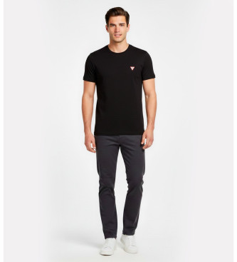 Guess Para Hombre. M2YI24J1314 Camiseta Slim Negro (Xxl), Casual, AlgodóN, Manga Corta-image
