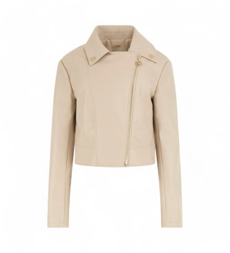 Chaqueta Clemence beige (XL), Casual, Poliuretano