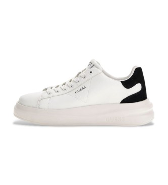 Guess para mujer. FLJELBLEA12 Zapatillas Elbina blanco (36), 3 a 5cm, Cordones, Casual