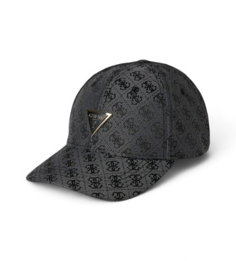 Guess para hombre. AM9546POL01 Gorra Milano negro (OSFA), Casual, Poliéster