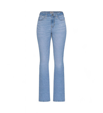 Guess para mujer. W5RA0LD5L71 Jeans Sexy Flare azul (32), Casual, Algodón