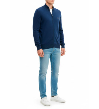 Guess para hombre. M5YR28Z0122 Jersey Darell azul (XL), Casual, Algodón