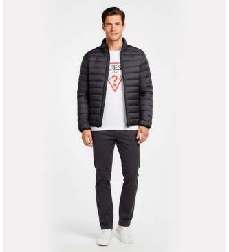 Guess para hombre. M1RL47WDQ50 Chaqueta Regular marino (L), Casual, Sintético