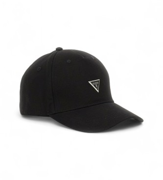 Guess para hombre. AM9521POL01 Gorra London con logotipo triángulo negro (OSFA), Casual, Algodón