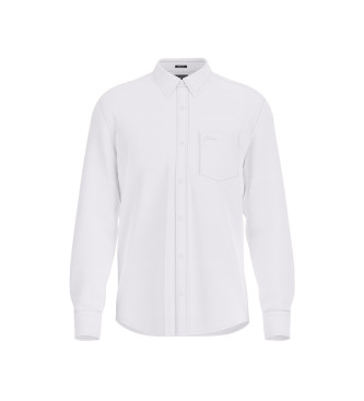 Camisa Napa blanco (L), Casual, Lino, Manga larga