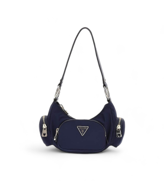 Guess para mujer. HWEYG839571 Mini bolso al hombro ecológico gemma azul (OSFA), Casual, Fiesta, Poliéster, Guess outlet 2024.