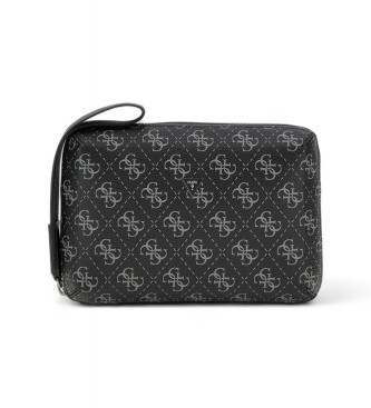 Neceser monograma negro (OSFA), Casual, Poliuretano, Guess outlet 2024.