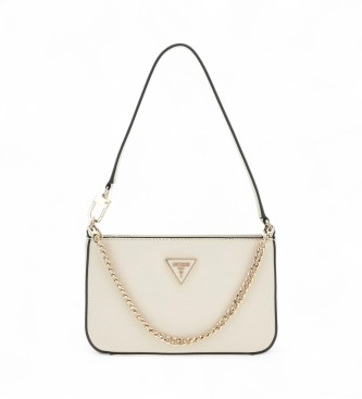 Guess para mujer. HWZG9672720 Bolso al hombro Noelle saffiano beige (OSFA), Casual, Sintético