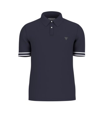 Guess para hombre. M6GP60K3076 Polo Lyle Ss marino (XXL), Casual, Algodón, Manga corta