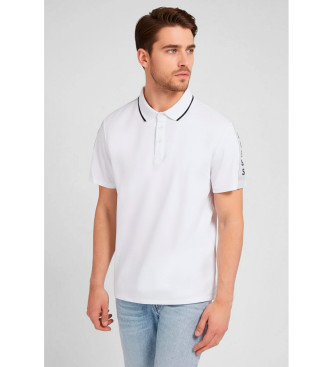 Guess Para Hombre. M5YP42KARS2 Polo Paul Pique Blanco (Xl), Casual, AlgodóN, Manga Corta-image