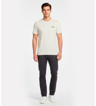 Guess para hombre. M5BI63KBZV1 Camiseta Memories blanco (M), Casual, Poliéster, Manga corta