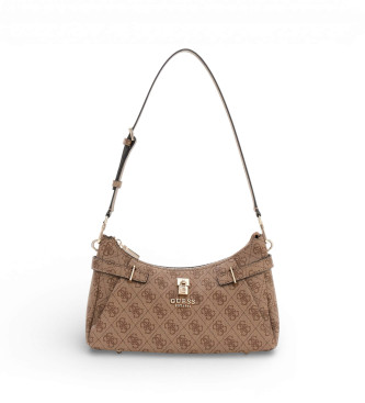 Guess para mujer. HWSG7833180 Bolso Yesba marrón (OSFA), Casual, Poliuretano