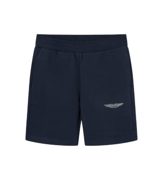 Hackett London para niño. HK580910 Shorts Am Track marino (13años= 157cm), Casual, Algodón, moda infantil