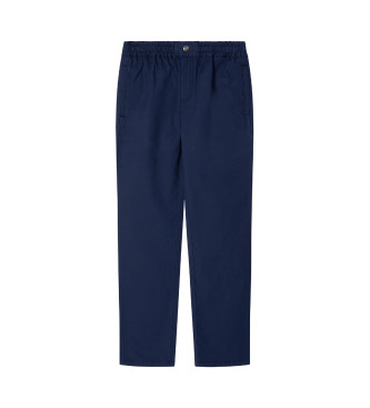 Hackett London para niño. HK210769 Pantalón de playa fit jogger marino (15años= 170cm), Casual, Algodón, moda infantil
