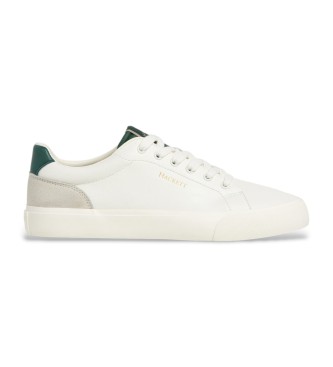 Hackett London Zapatillas de Piel Blake Dean blanco