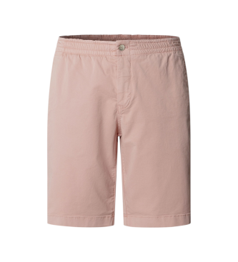 Hackett London para hombre. HM8000008 Short Brighton rosa (38), Casual, Algodón