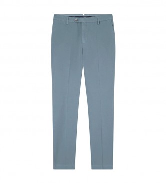 Hackett London para hombre. HM212405 Pantalón Core Kensington Fit Slim verde (28/32), Casual, Algodón