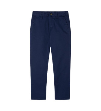 Hackett London para niño. HK210771 Pantalón Chino fit loose marino (11años= 146cm), Casual, Algodón, moda infantil