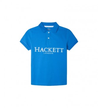 HACKETT. Polo Logo Hackett azul HACKETT