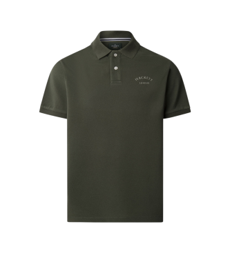 Hackett London para hombre. HM5600025 Polo Heritage Ess duck verde (XL), Casual, Algodón, Manga corta