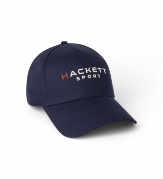 Hackett London para hombre. HM0400032 Gorra Essential marino (OSFA), Casual, Algodón