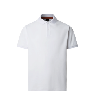 Hackett London para hombre. HM5600143 Polo Studio blanco (XXL), Casual, Algodón, Manga corta
