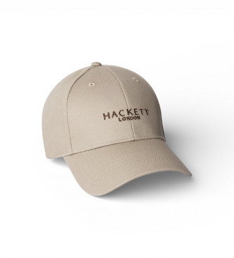 Hackett London para hombre. HM0400074 Gorra Contrast beige (OSFA), Casual, Algodón