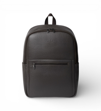 Hackett London para hombre. HM4100067 Mochila de Piel marca marrón (OSFA), Casual