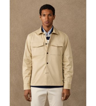 Hackett London Sobrecamisa London beige