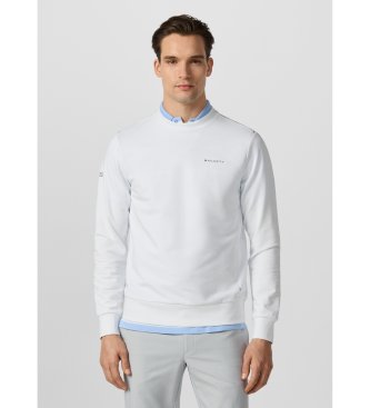 Hackett London Sudadera Hs Essential Crew blanco