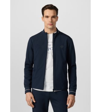 Hackett London Sudadera Hs Tech Track azul marino