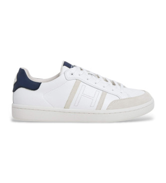 Zapatillas de piel Bond Match blanco (40), Plano, Cordones, Casual