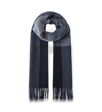 Hackett London para hombre. HM0400020 Bufanda Multi marino (OSFA), Casual, Lana