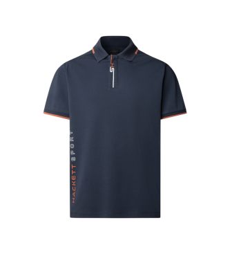 Hackett London para hombre. HM5600038 Polo Ultimate Marino (3XL), Casual, Deportivo, Algodón, Multideporte, Manga corta