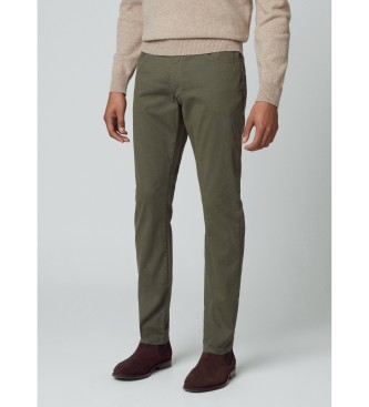 Para hombre. HM212508 Pantalón Satén (36/32), Casual, Algodón