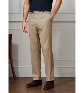 Hackett London para hombre. HM212603 Pantalón San beige (32/32), Casual, Algodón