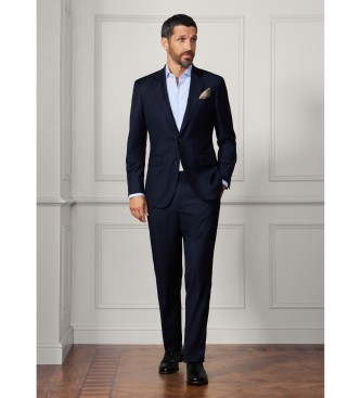 Hackett London Traje Plain marino