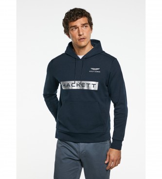Hackett London para hombre. HM581021 Sudadera Hdy marino (M), Azul, Casual, Algodón