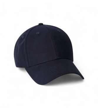 Hackett London para hombre. HM0400033 Gorra de Ante marino (OSFA), Casual, Poliéster