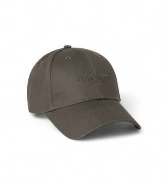 Hackett London para hombre. HM042652 Gorra Tonal gris oscuro (OSFA), Casual, Algodón